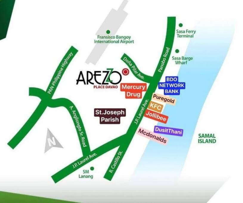 Ar02 1Bedroom Condo Unit With Free Pool, Hbo, Netflix & Wifi Davao Экстерьер фото